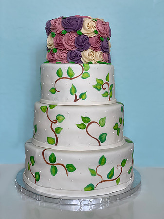 katie  wedding cake